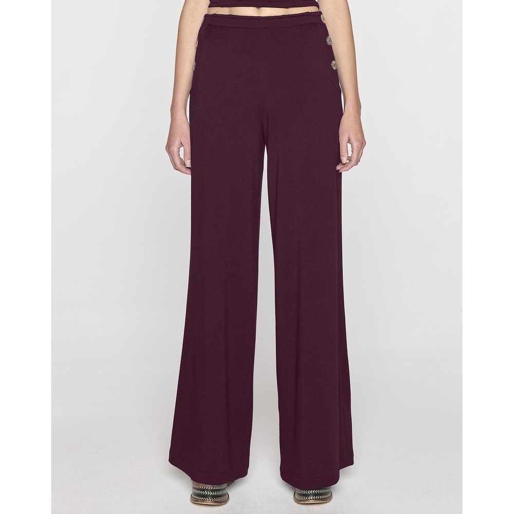 Bleusalt The Palazzo Sailor Incredibly Soft Wide Leg High Rise Pant